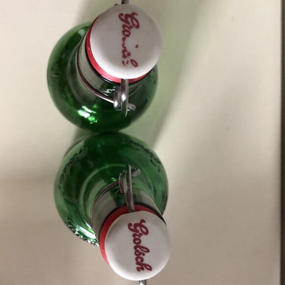 GROLSCH Beer Green Glass 16oz. Bottle Porcelain Flip Swing Top - Picture 3 of 5